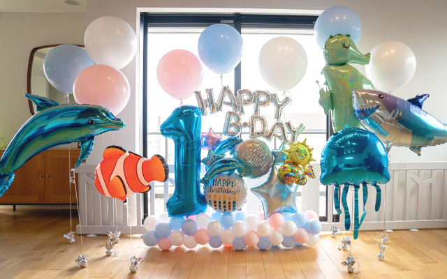 バルーン装飾の写真
