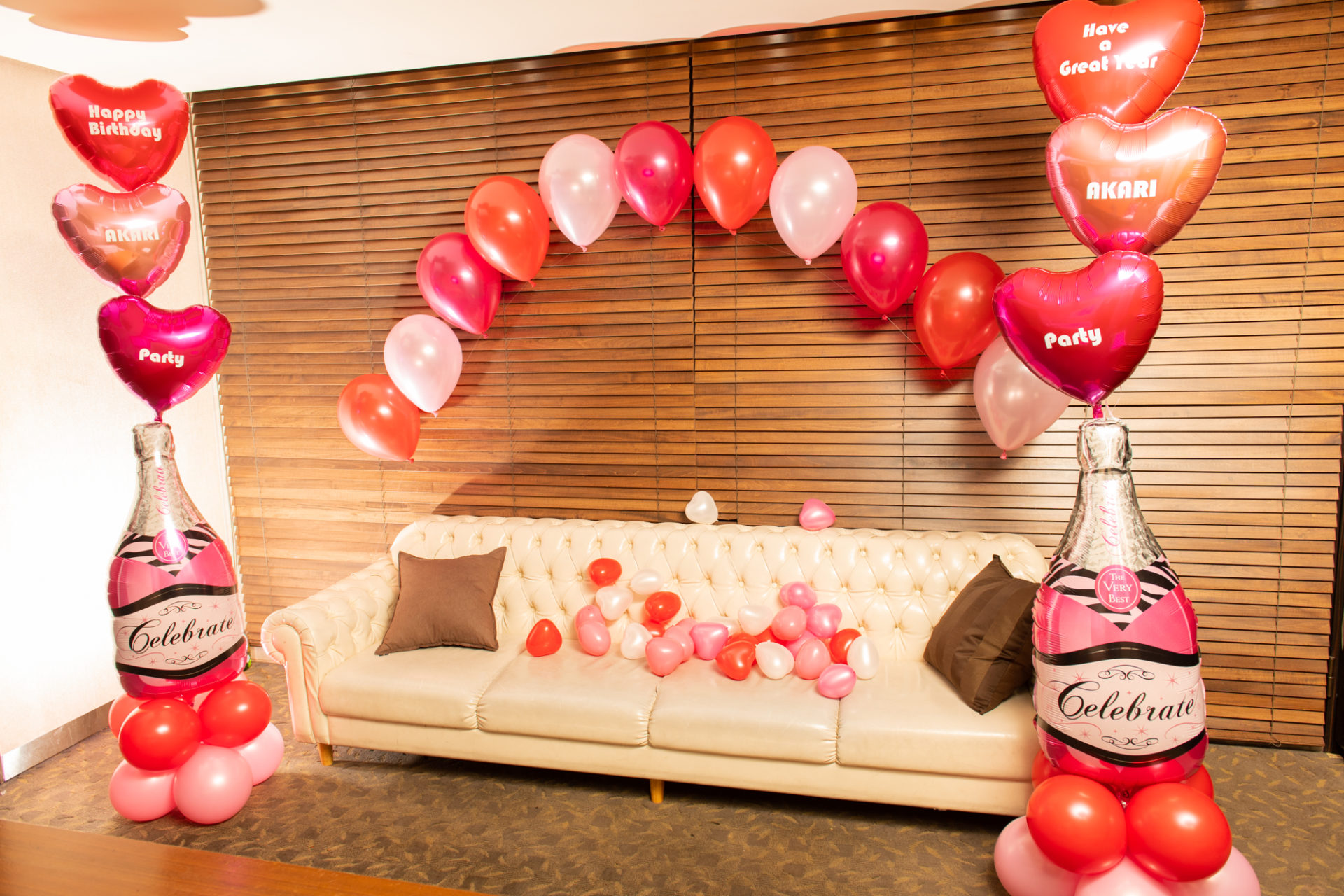 女子会パーティー装飾