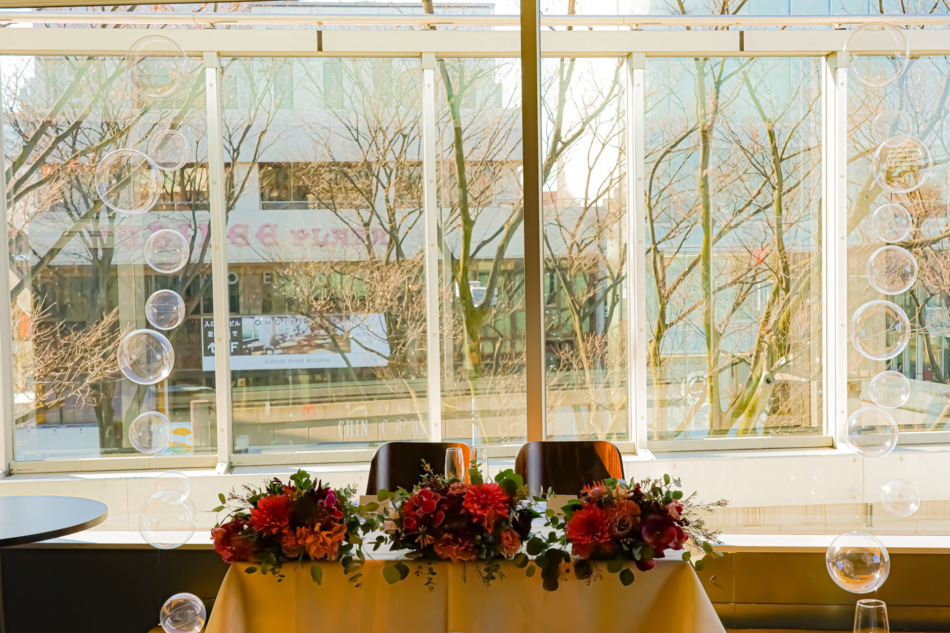 結婚式二次会バルーン装飾