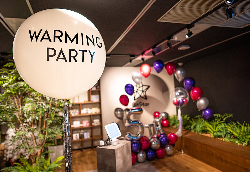 周年お祝いフォトスポット