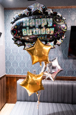 127：【7,150 yen(税込)】Balloon bouquet / Birthday marquee