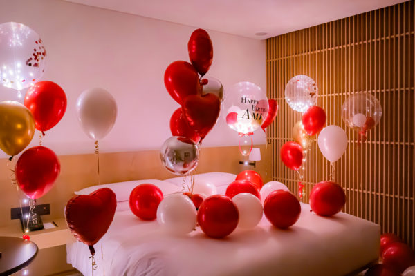 154：【50,500 yen(税込)】Hotel Surprise Birthday Red Heart
