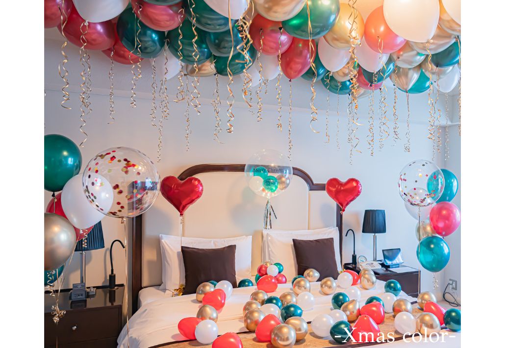 ホテルでクリスマス装飾