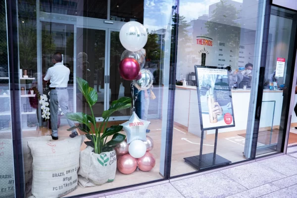 お店の開店お祝いバルーン