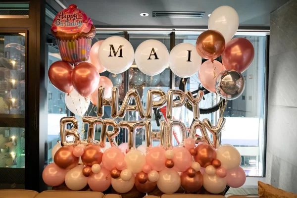 カフェで子供の誕生日会