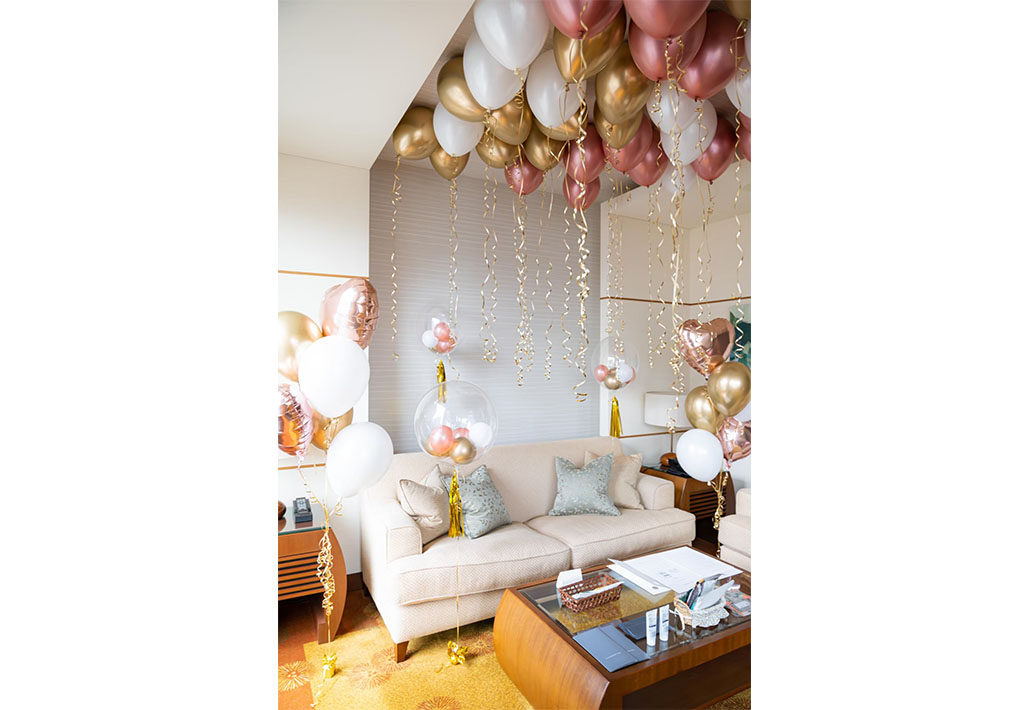 自宅でバースデーパーティー