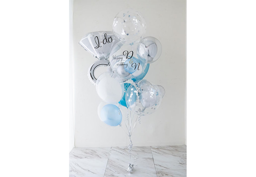 結婚式バルーン電報