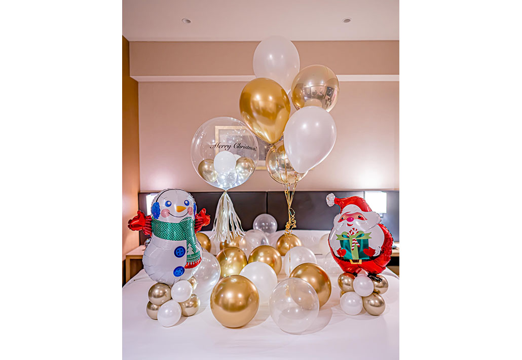 クリスマスサプライズ装飾