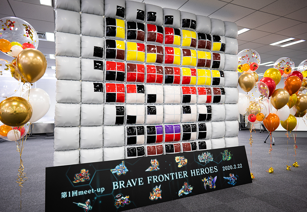 ゲーム会社のイベントフォトスポット装飾