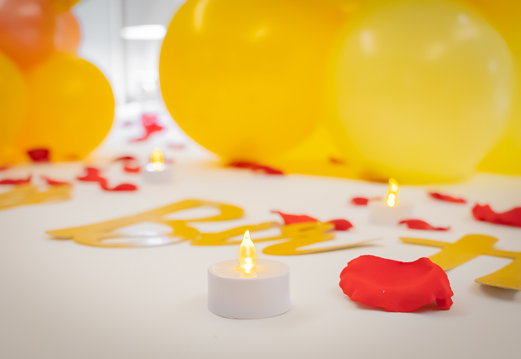 ホテルでキッズバースデー装飾