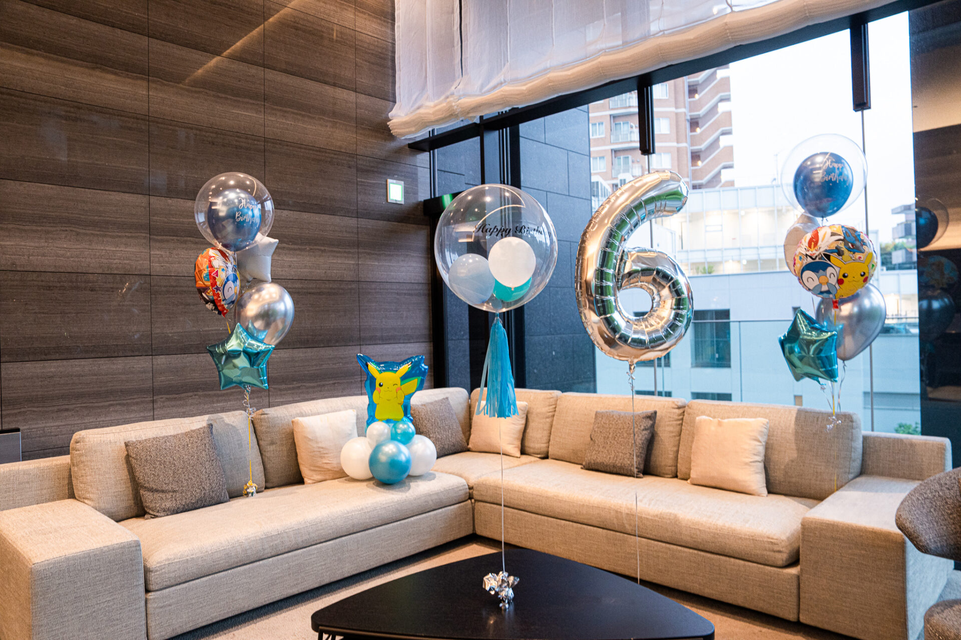 自宅でポケモンお誕生日パーティー装飾