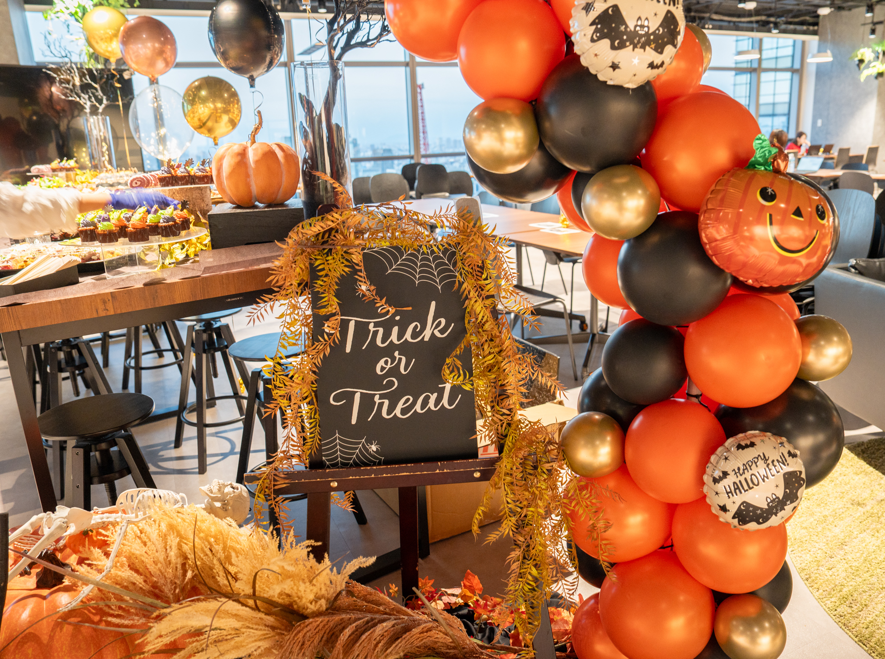 ハロウィンイベント装飾