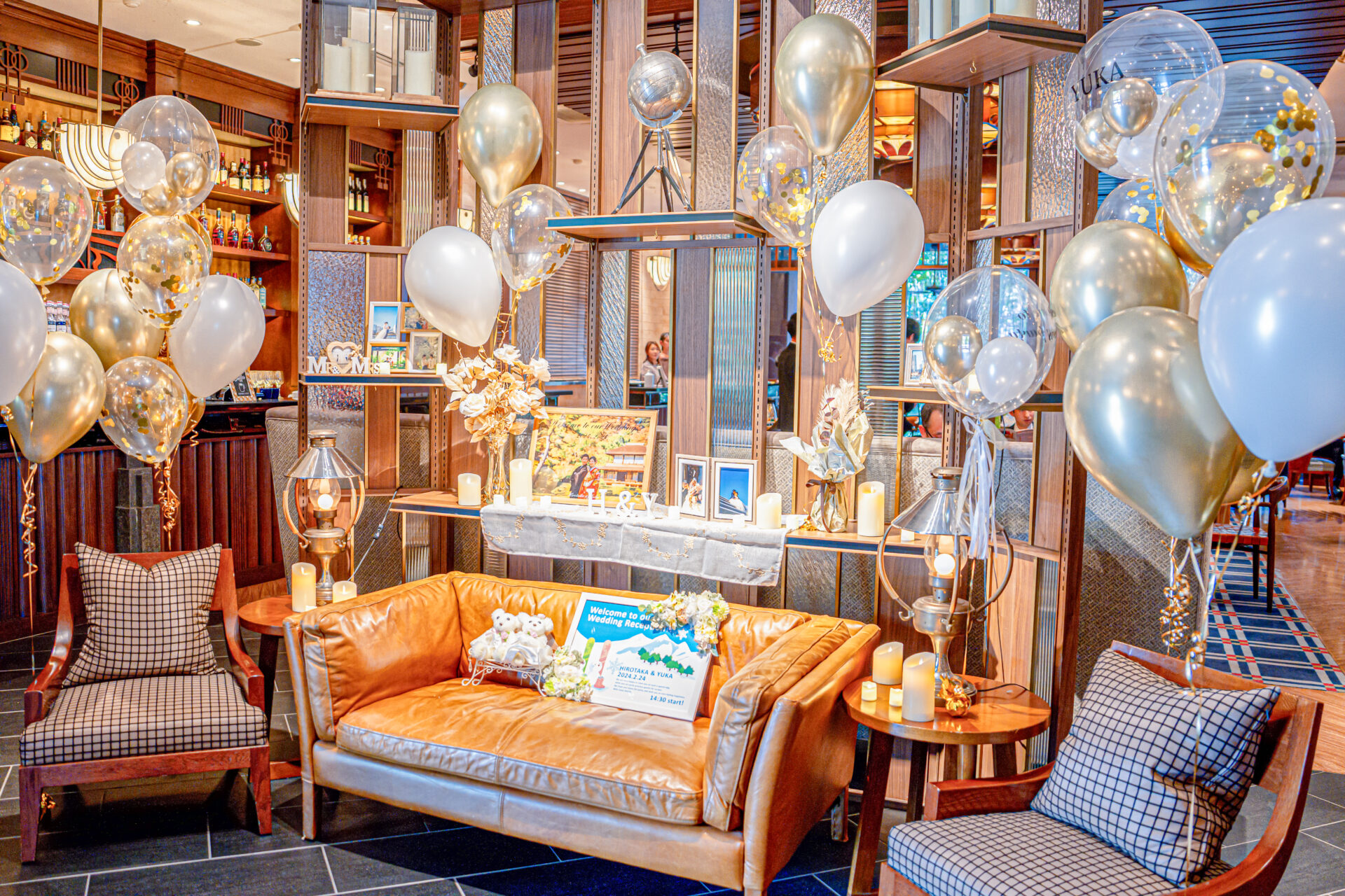 結婚式のウェルカムスペース