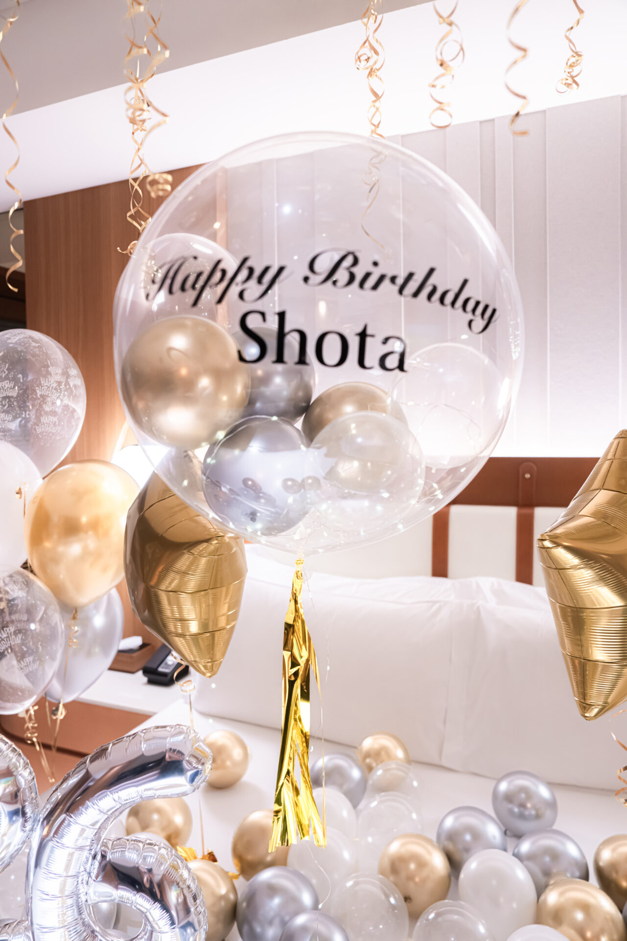 彼女へお誕生日サプライズ