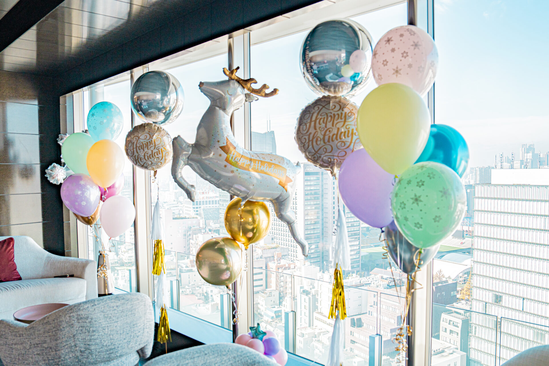 自宅でのクリスマスパーティー