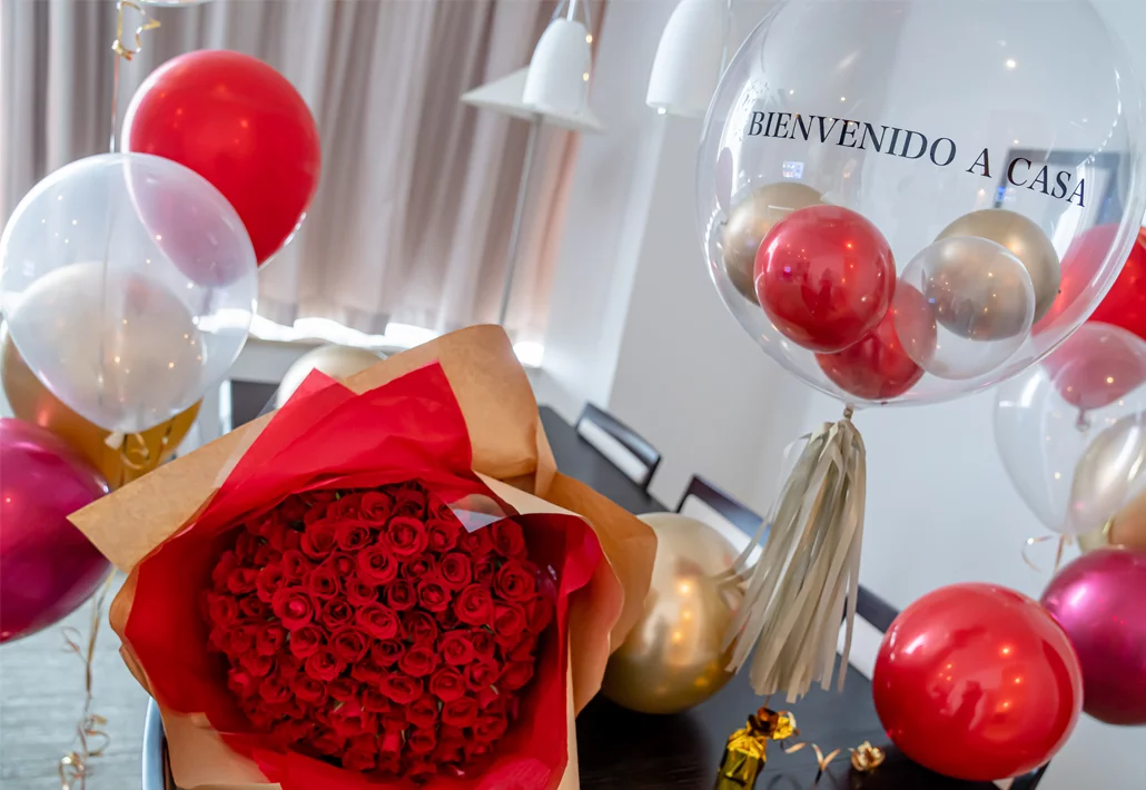 自宅でプロポーズサプライズ