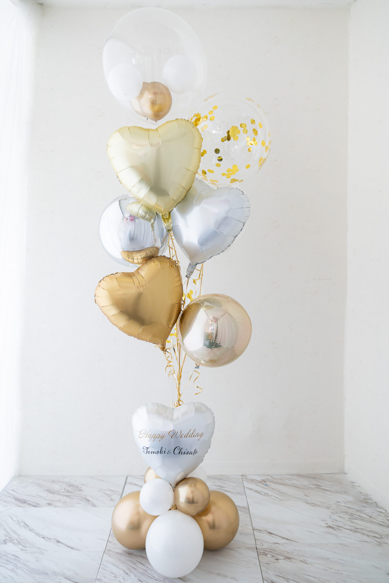 結婚お祝い電報バルーン