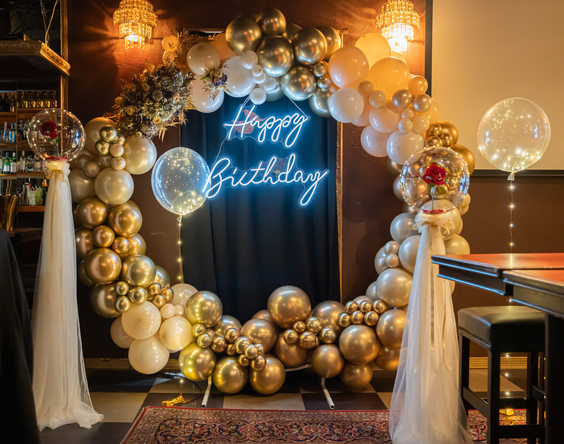 Birthday Decoration_LED & Balloon