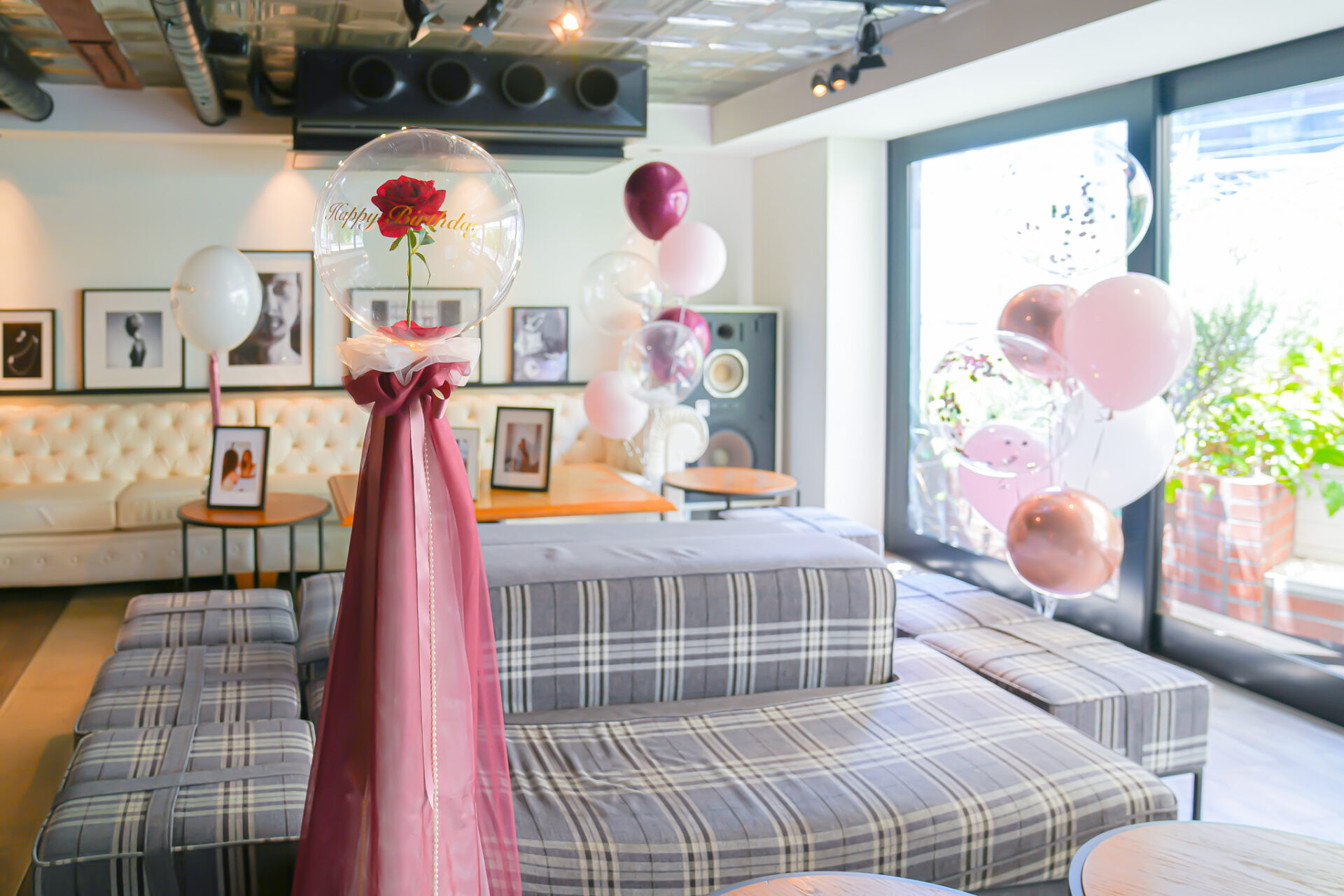 バースデーパーティー装飾