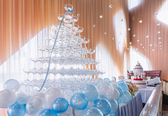 Standard Rectangle Champagne Tower
