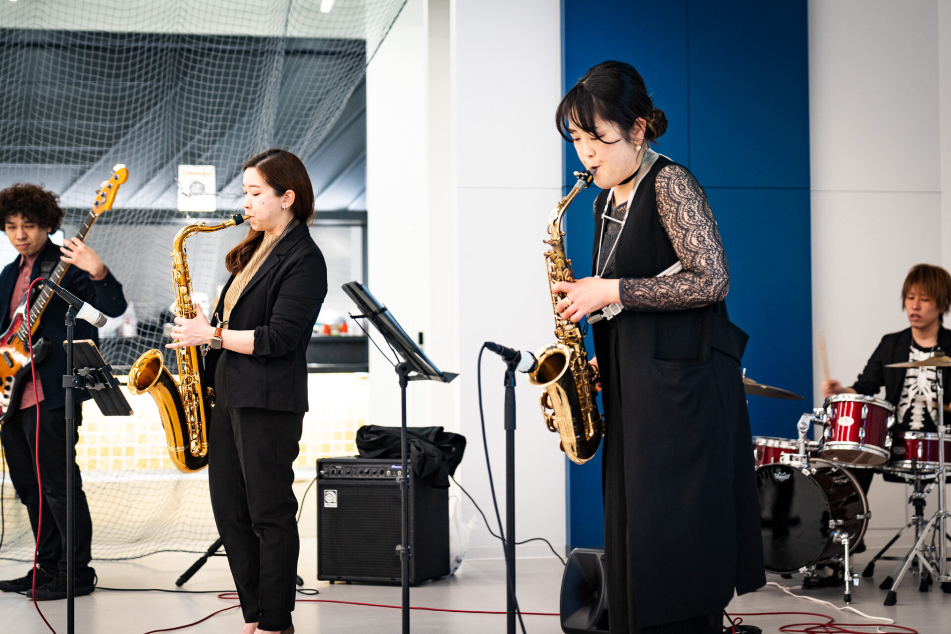 Live band at the event