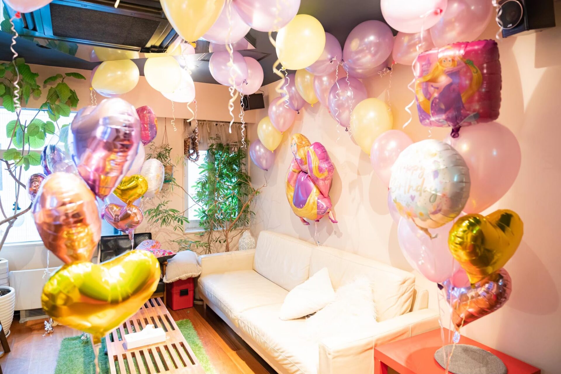 Rapunzel, Birthday Balloon Decoration