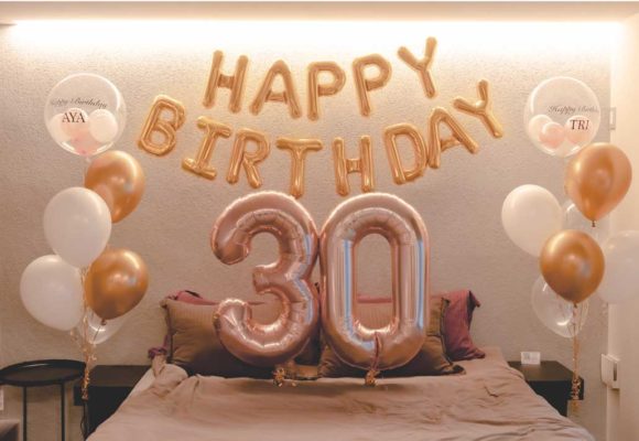 168：【41,400 yen(税込)】HAPPY BIRTHDAY Surprise Decoration