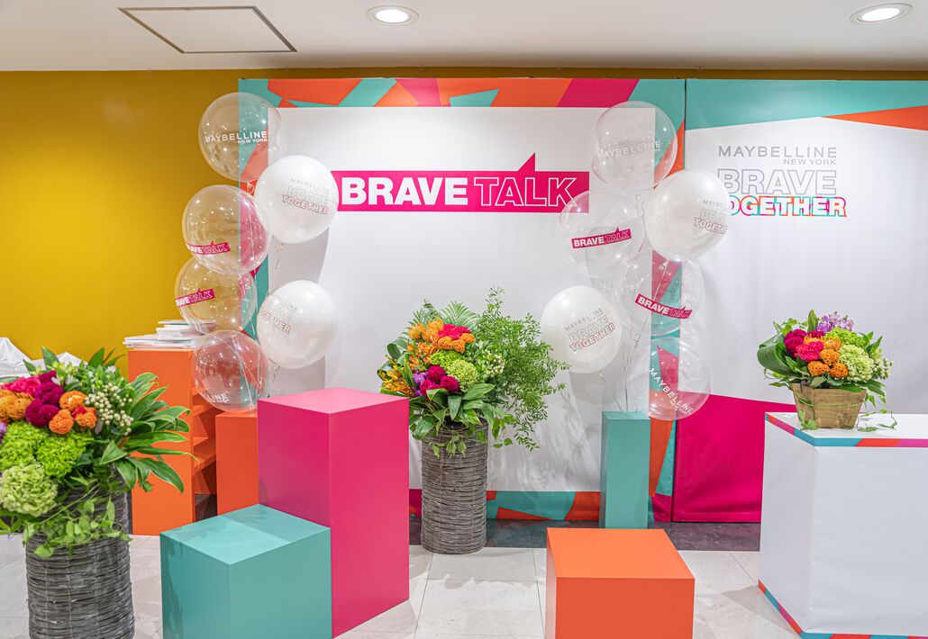 フォトスポット　バルーン装飾