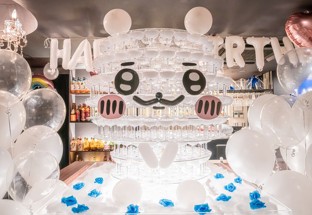 ちいかわのシャンパンタワー