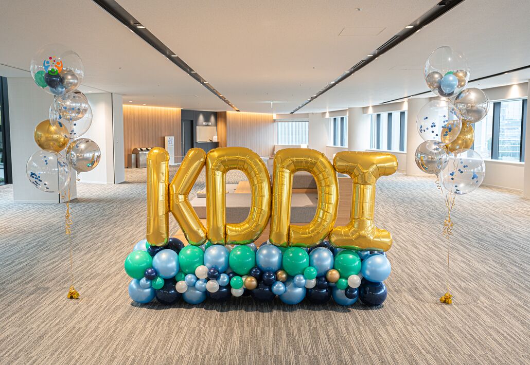 ファミリーデーのフォトスポット装飾