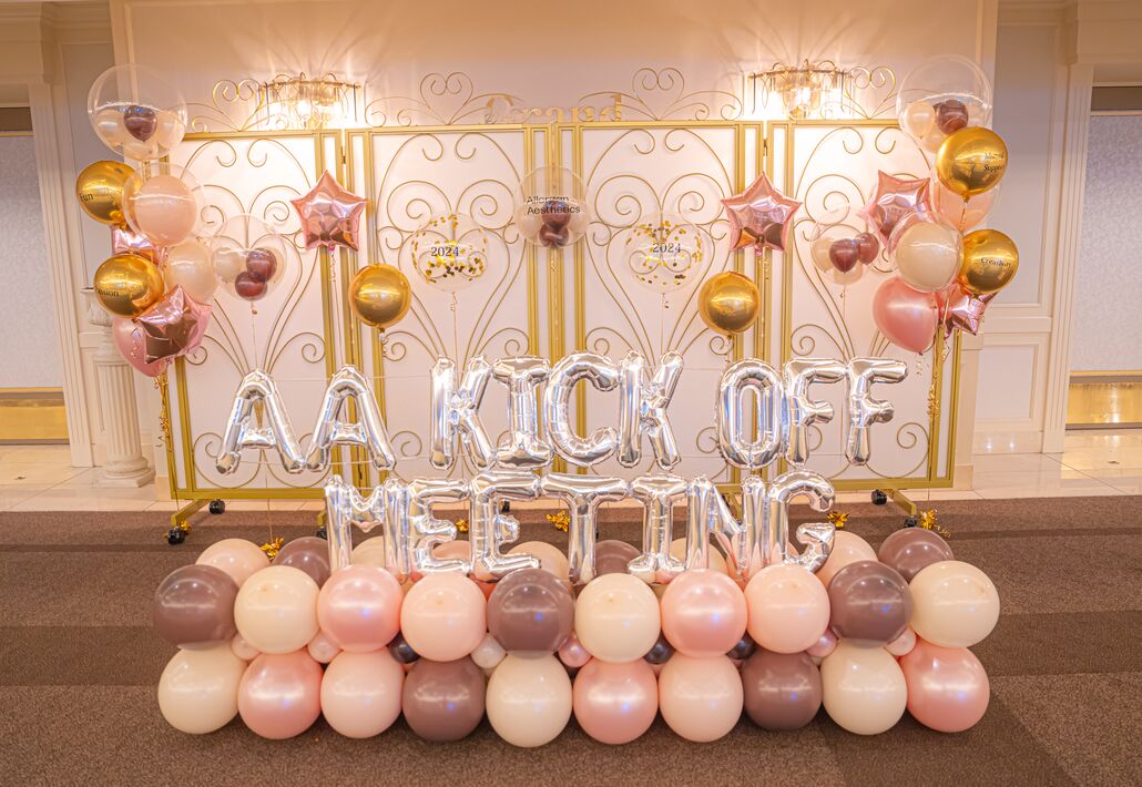 壮行会のフォトスポット装飾