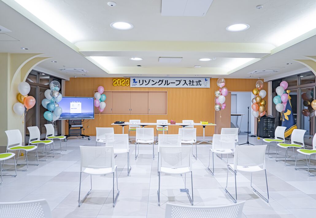 入社式