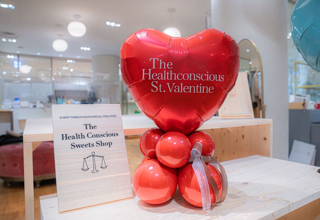 バレンタインディスプレイ装飾