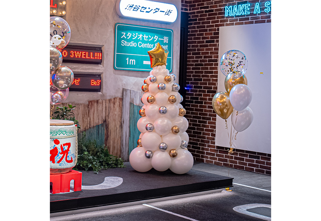 オフィスのクリスマス装飾