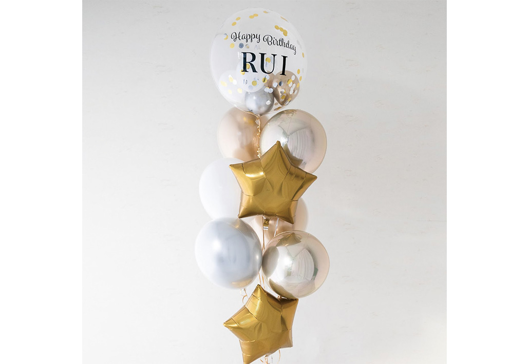 ライブ・ステージ上のバルーン装飾