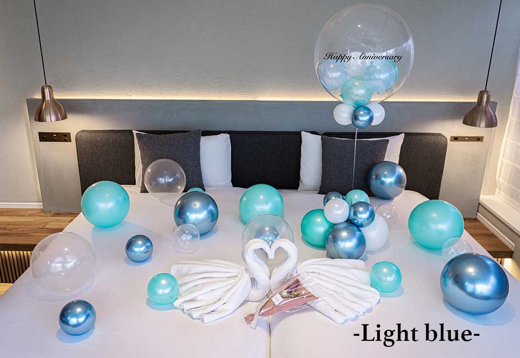 ホテルで記念日装飾